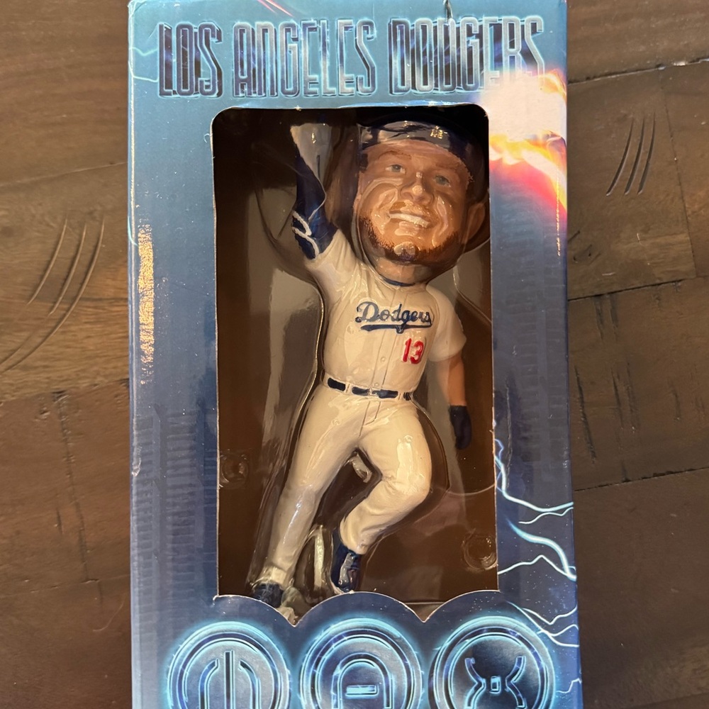 Dodgers Max Muncy bobblehead. Never opened